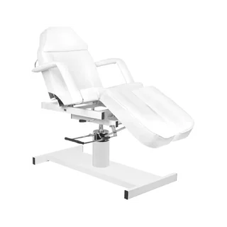 Hydraulické pedikérské křeslo 210c pedi bílé