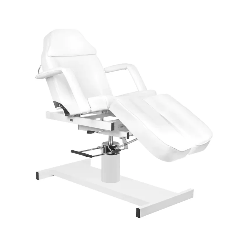 Hydraulické pedikérské křeslo 210c pedi bílé