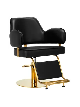 Holičské křeslo Gabbiano Linz NQ Gold Black