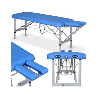Chiro UltraLux 19, přenosný chiropraktický stůl - modrý
