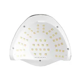 UV LED lampa na nehty YC57 RN stříbrná 268W