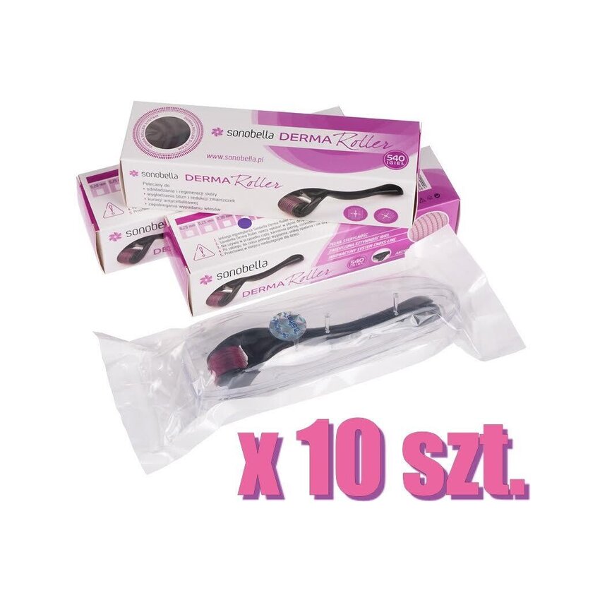 10x jehly Sonobella Dermaroller 540 1,0 mm