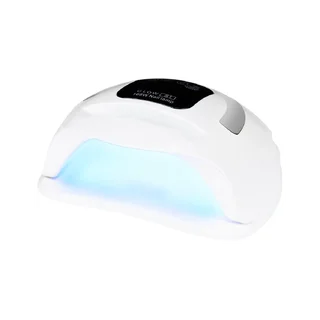 UV lampa na nehty nails Glow S1 168W - bílo-stříbrná