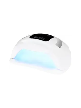UV lampa na nehty nails Glow S1 168W - bílo-stříbrná