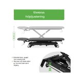 Obloha nohou k ošetřovacímu stolu Evero Cross X4 ERGO - šedá