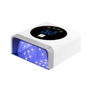UV LED lampa na nehty OCHO NAILS X22 72W bezdrátová bílá se zrcadlovkou