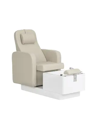 Pedikúrní křeslo SPA Sillon Elysia krémová