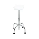 Opěrka nohou – Výška mezi 37 a 60 cm – AM-5012C Bílá