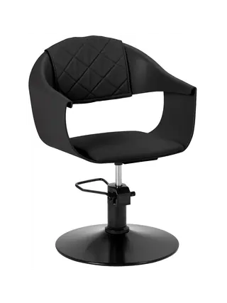 Holičské křeslo Hair System Halo noir černé