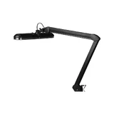 801st elegantní LED pracovní světlo s kartáčovým držákem - černý