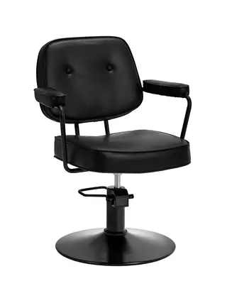 Kadeřnické křeslo Hair System Tru Noir černé