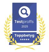 Nejlepší hodnocení od Testproffs 2025