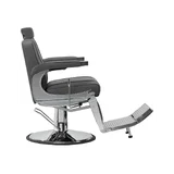 Holičské křeslo Hair System BM88066 šedé