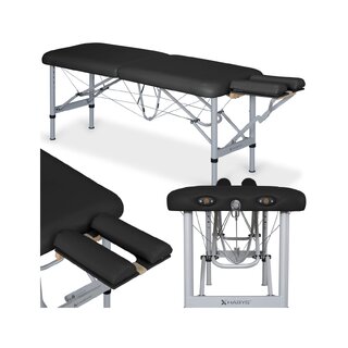 Chiro UltraLux 19, přenosný chiropraktický stůl - černý