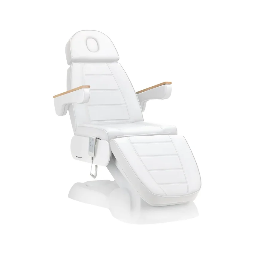 Elektrické terapeutické křeslo SILLON Lux 273b 3 motory bílé