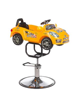Dětské kadeřnické křeslo Car BCH-608 žluté
