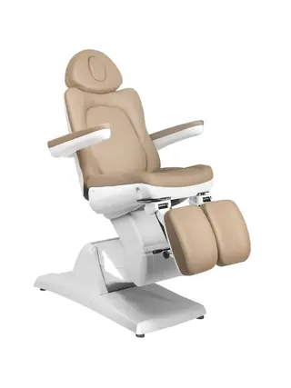 Elektrické křeslo pro péči o nohy 870s 3 motory cappuccino