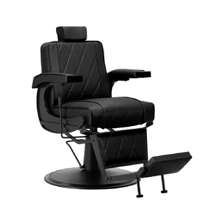 Pánské kadeřnické křeslo Hair System BM88066B černé
