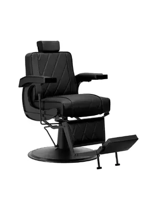 Pánské kadeřnické křeslo Hair System BM88066B černé
