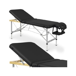 Masážní stůl hliníkový Aero Plus 60cm K015 černý