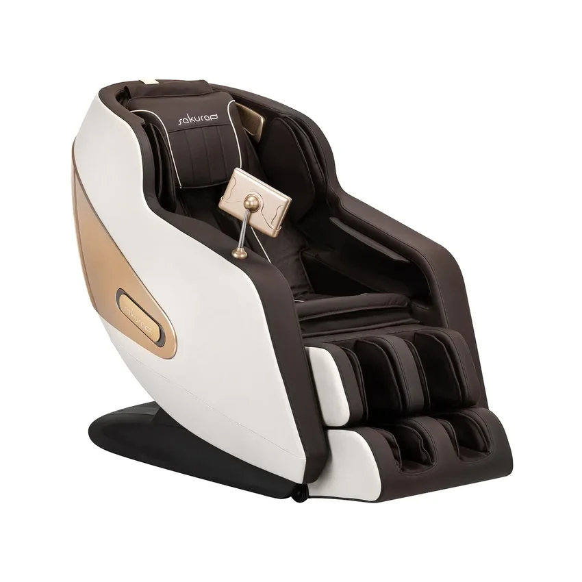Masážní křeslo Sakura Comfort Plus 806 - hnědé