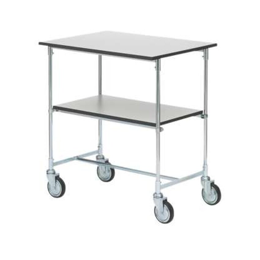 Pojízdný stůl ESD s laminátovými deskami