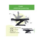 Elektrické terapeutické křeslo - Selia PRO 4 - černé