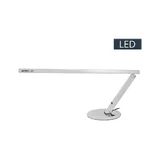Bílá tenká LED stolní lampa