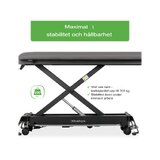 Obloha nohou k ošetřovacímu stolu Evero Cross X4 ERGO - šedá