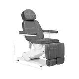 Elektrické pedikérské křeslo SILLON CLASSIC 2 motory, pedikúra, šedá
