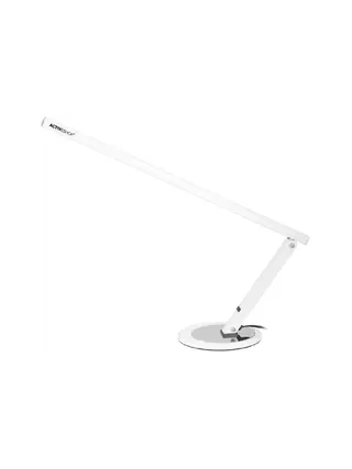 Bílá tenká LED stolní lampa