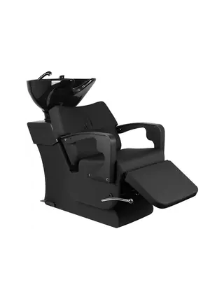 Gabbiano koupelnové křeslo s odtokem C37 Black
