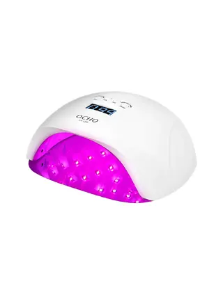LED UV lampa OCHO NAILS X13 Plus 65W červené světlo bílé ccc