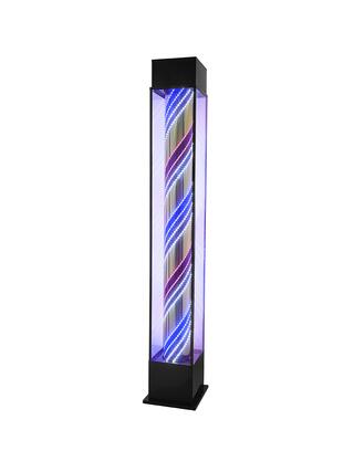 Holičská lampa na stožáru