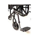 Extra široký invalidní vozík, zesílený rám 56 cm – nosnost: 225 kg