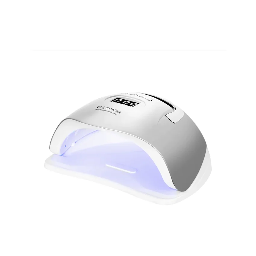 UV LED lampa na nehty YC57 RN stříbrná 268W