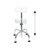 Opěrka nohou – Výška mezi 37 a 60 cm – AM-5012C Bílá
