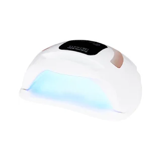 UV lampa na nehty nails Glow S1 168W - bílá zlatá