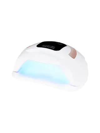 UV lampa na nehty nails Glow S1 168W - bílá zlatá