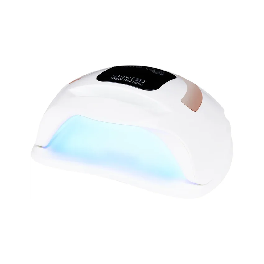 UV lampa na nehty nails Glow S1 168W - bílá zlatá