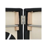 Přenosný masážní stůl exkluzivní Estetic Black Comfort Base K515