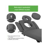 Obloha nohou k ošetřovacímu stolu Evero Cross X4 ERGO - šedá
