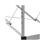 Přenosný masážní stůl exkluzivní Estetic Black Comfort Base K515