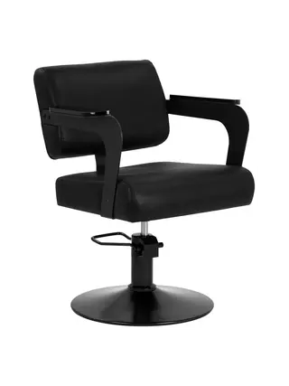 Holičské křeslo Hair System Jet Latte černé