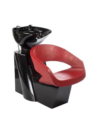 Šamponovací křeslo Paolo BH-8031 - červené