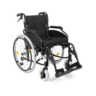 Invalidní vozík Everyday TIM hliníkový invalidní vozík se sklopnou opěrkou a brzdami