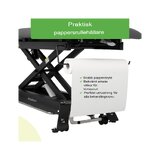 Obloha nohou k ošetřovacímu stolu Evero Cross X4 ERGO - šedá