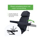 Elektrické terapeutické křeslo - Selia PRO 4 - černé