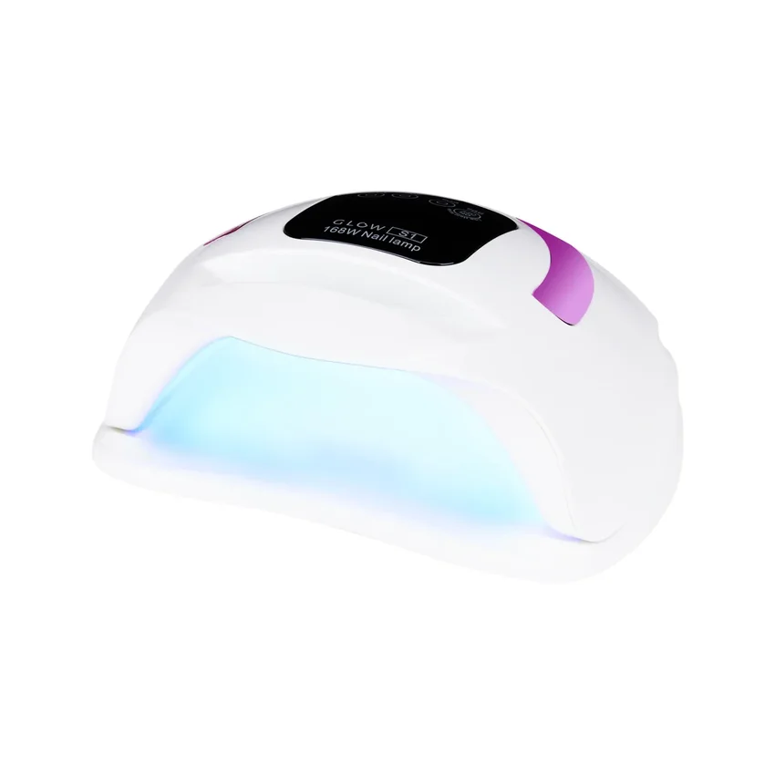 UV lampa na nehty nails Glow S1 168W - bílá růžové zlato