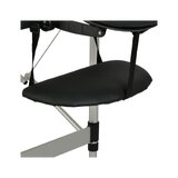 Přenosný masážní stůl exkluzivní Estetic Black Comfort Base K515